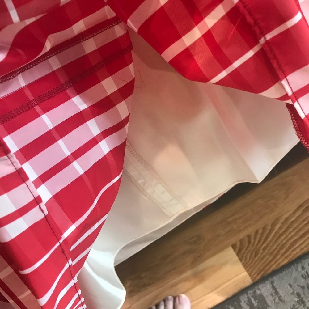 New VINEYARD VINES Multi Scale Gingham Strapless DRESS NWT - Picture 11 of 15